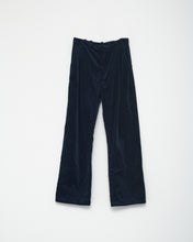 Corduroy box trousers