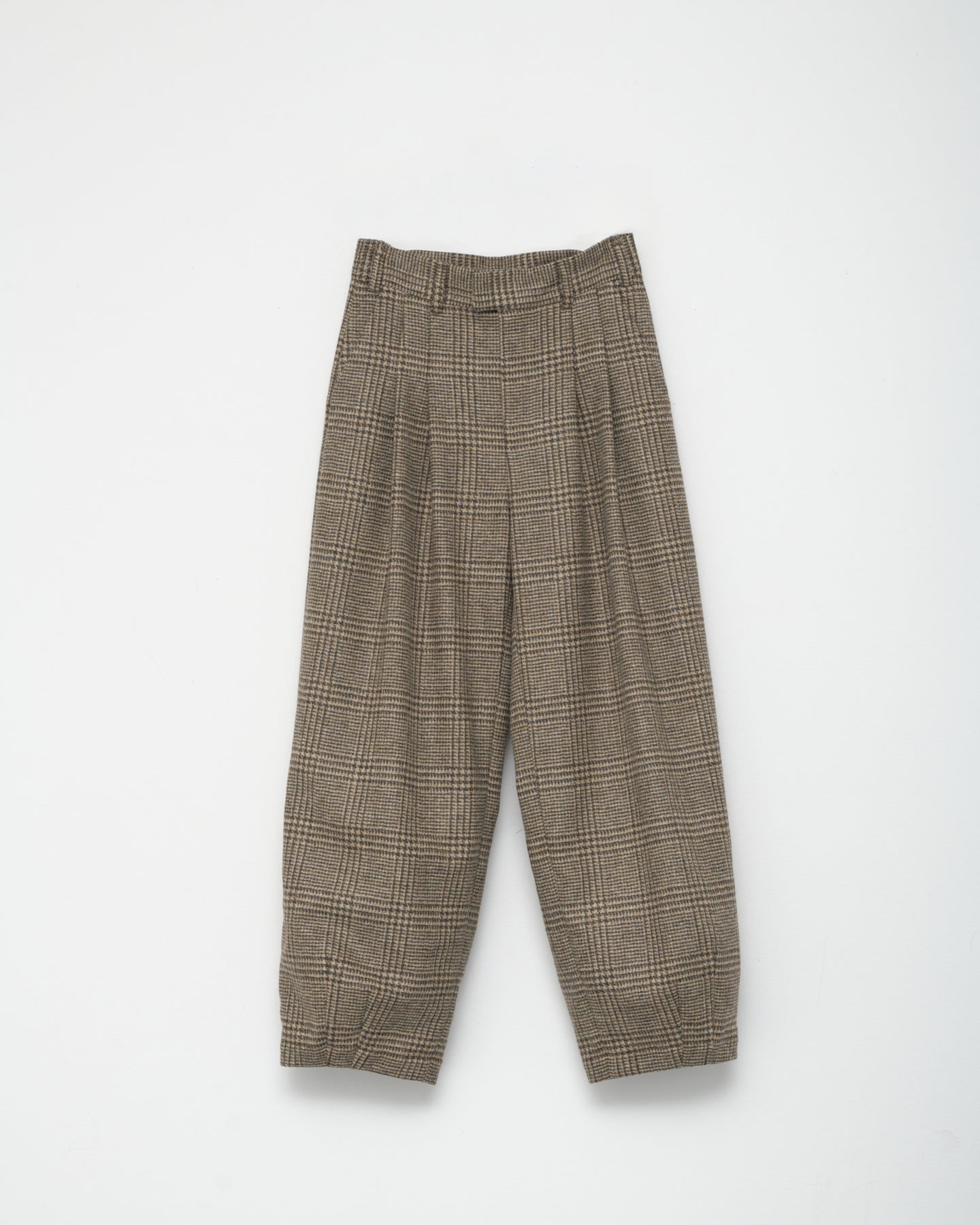 Shetland Wool Casual Pants