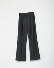 Fine Wool Wide Box Trousers