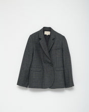 Shetland Wool Oversize Blazer