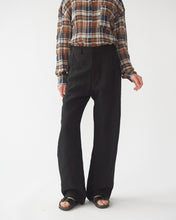 Linen Box Trousers