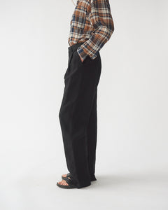 Linen Box Trousers