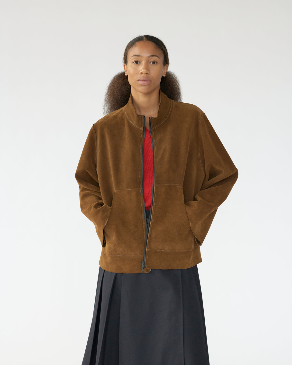 Suede Anorak