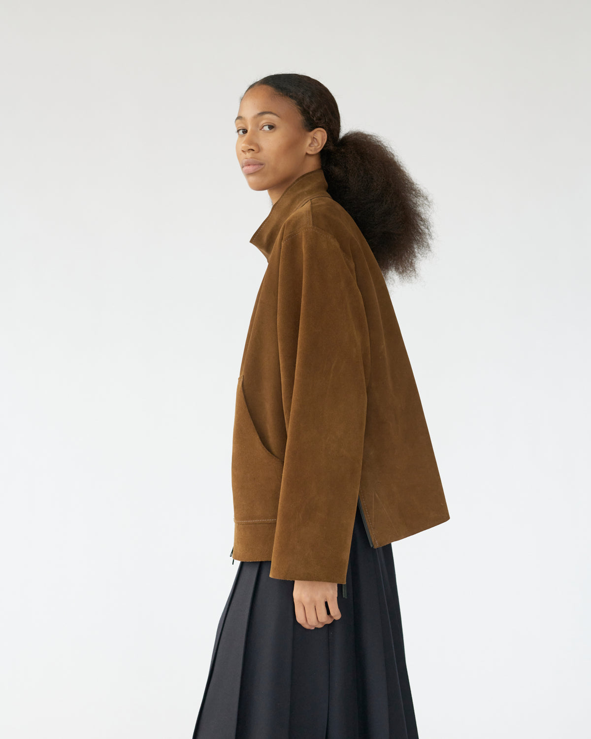 Suede Anorak