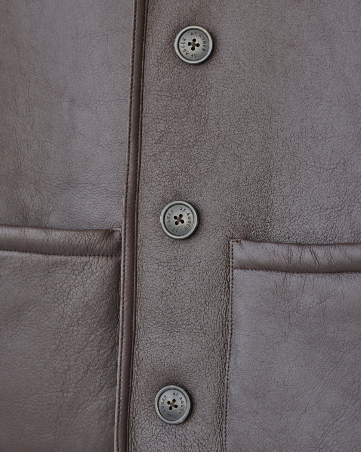 Shearling vest