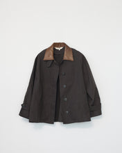 waxed cotton mac jacket