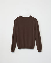 Merino knit crew neck