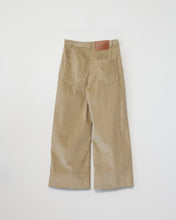 Corduroy wide pants