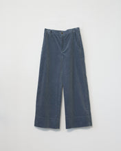 Corduroy wide pants