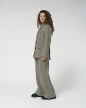 Shetlands wool straight blazer