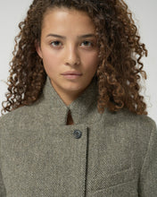 Shetlands wool straight blazer