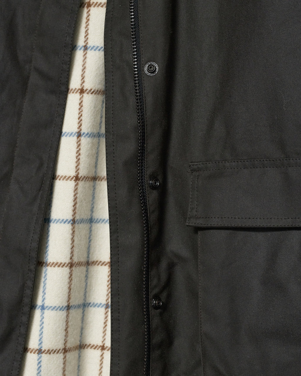 Oilskin Jacket Brown