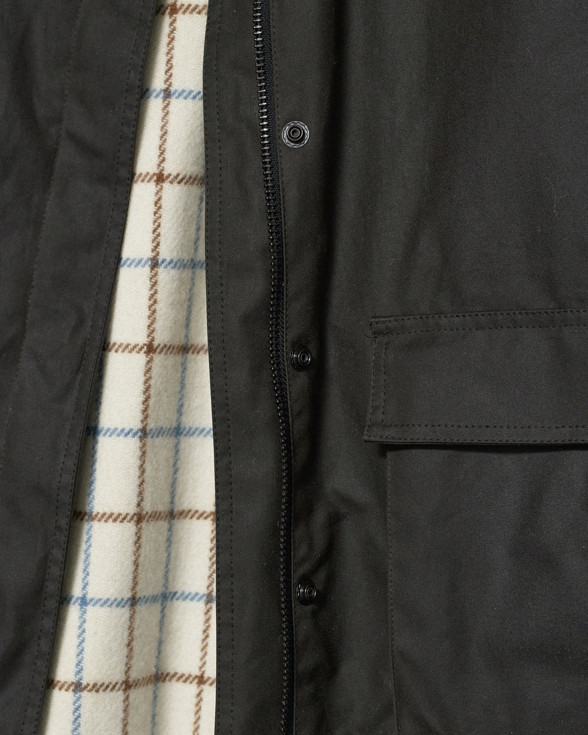 Oilskin Jacket Brown