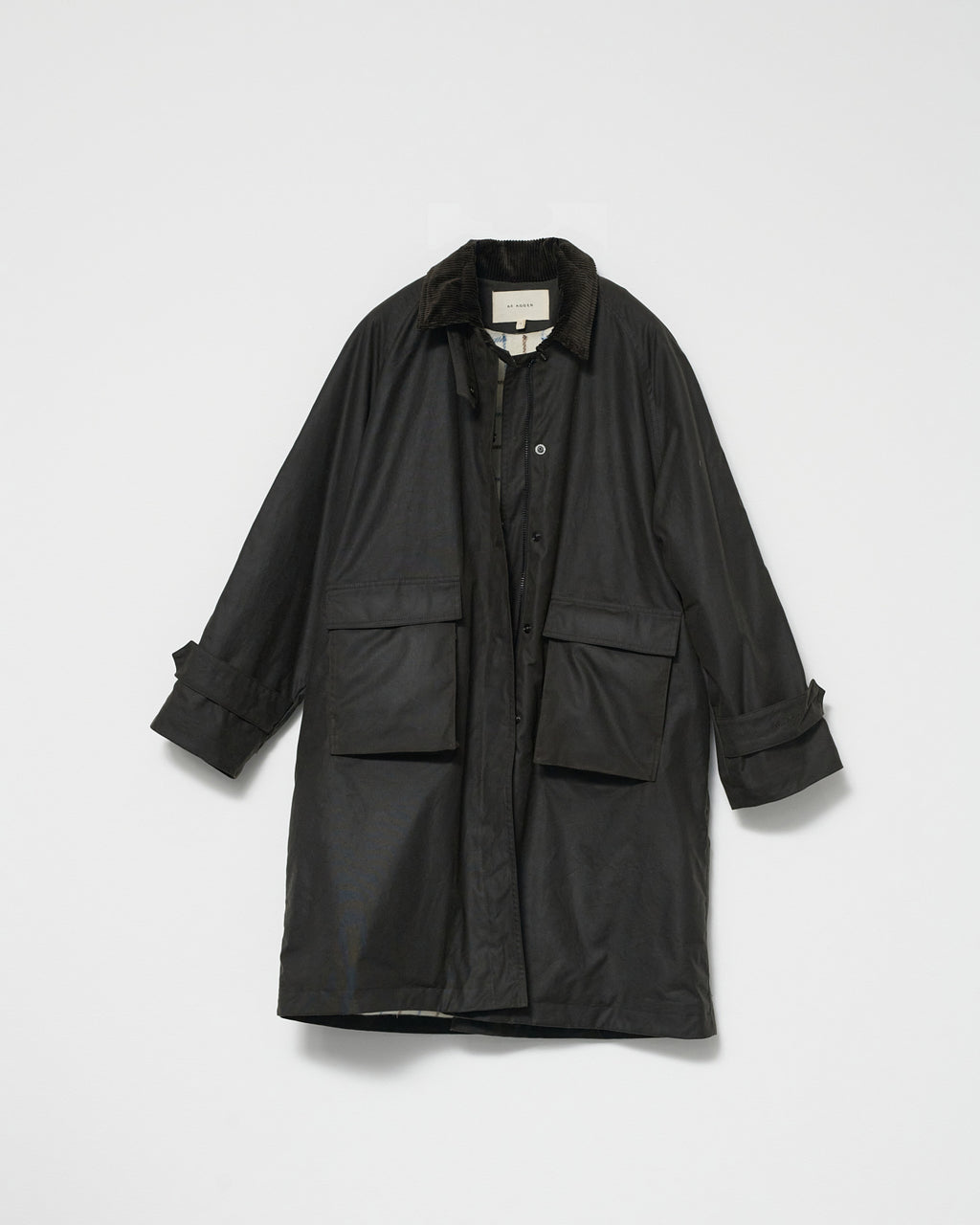 Oilskin Coat Brown