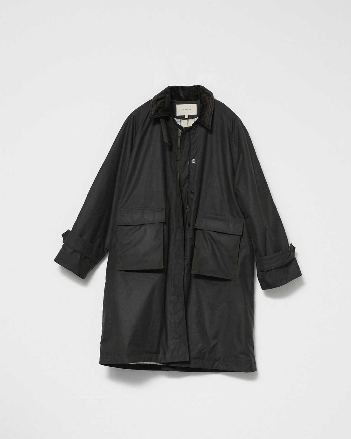 Oilskin Coat Brown