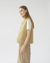 Shearling vest