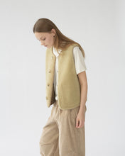 Shearling vest