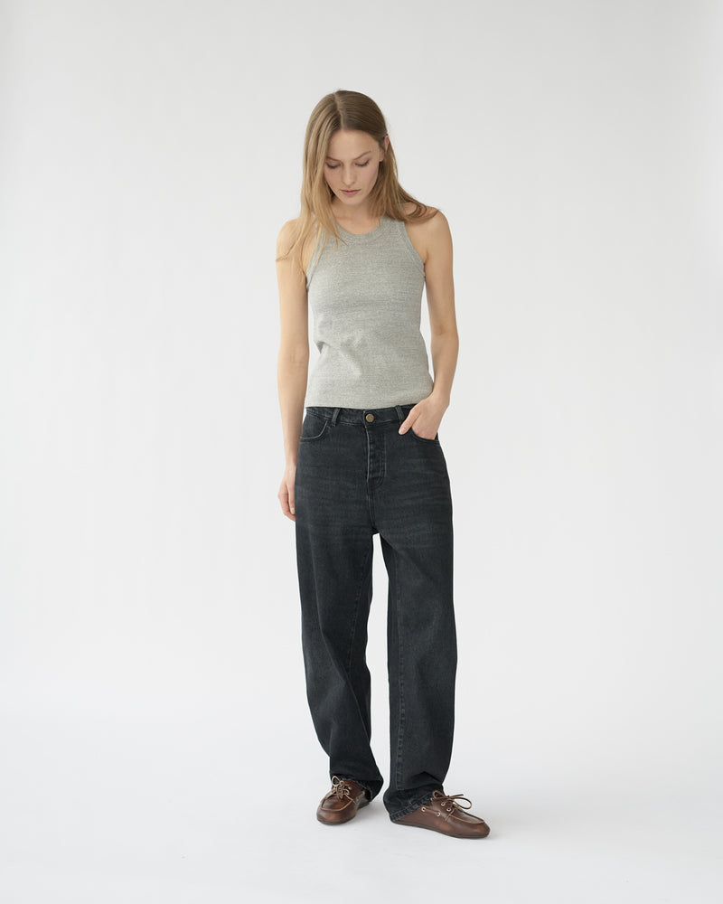 Hemp/Cotton Barrel Jeans