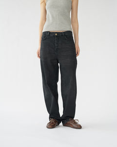 Hemp/Cotton Barrel Jeans