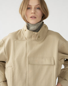 Water resistant coat
