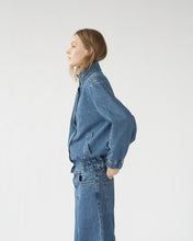 Hemp/cotton denim jacket