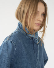 Hemp/cotton denim jacket