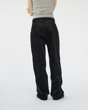 Corduroy box trousers