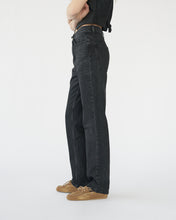 Hemp/cotton straight jeans