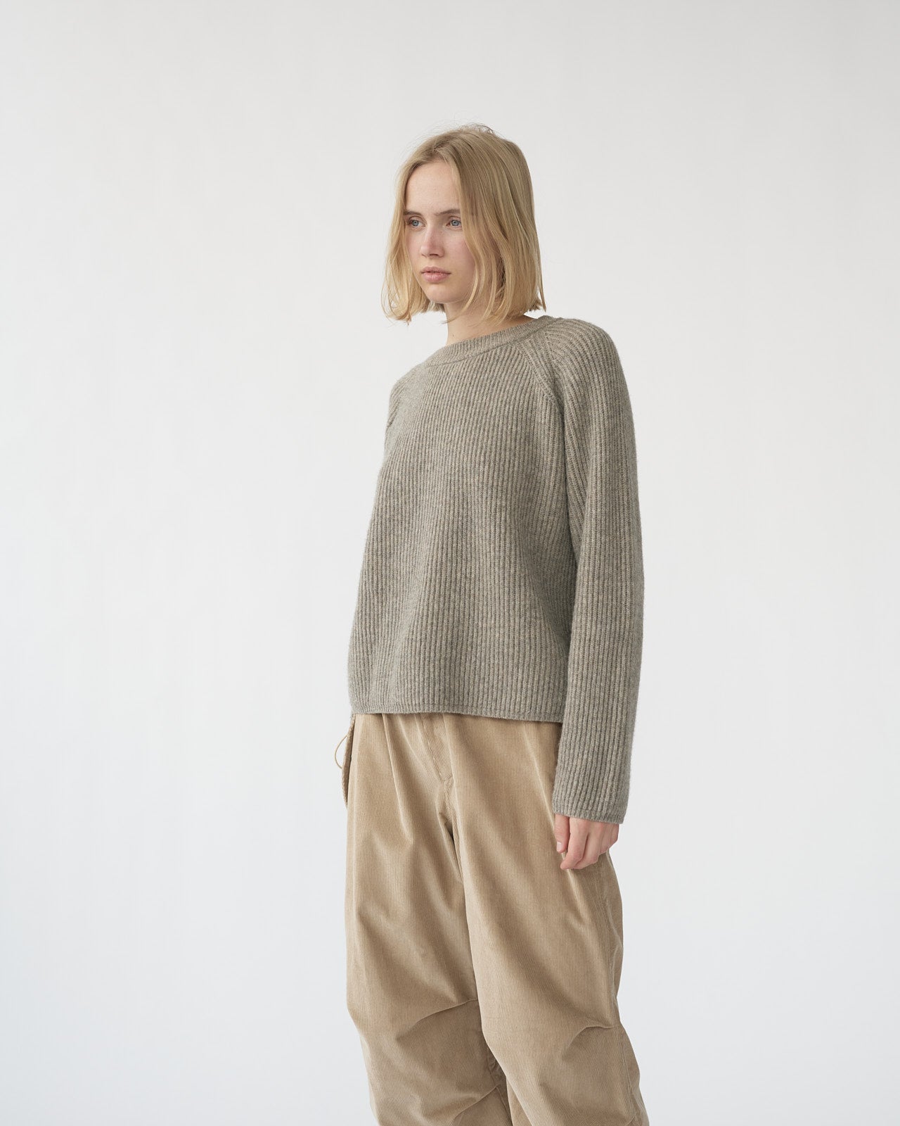 Shetlands wool long sleeve jumper