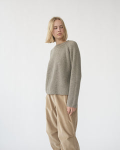 Shetlands wool long sleeve jumper