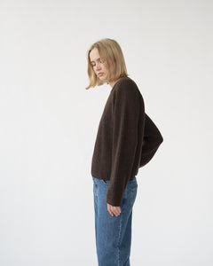 Shetlands wool long sleeve jumper.