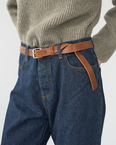 Tärnsjö leather belt - narrow