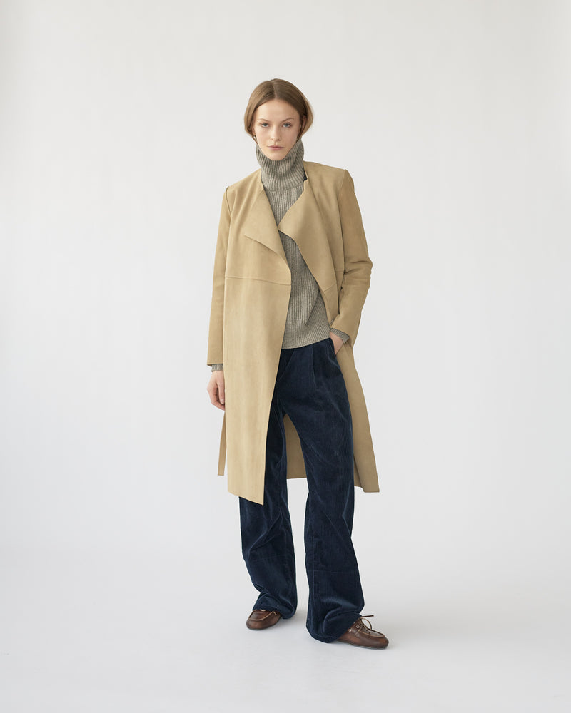 Suede Coat