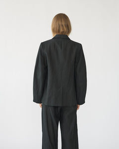 Linen Oversized Blazer