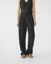 Linen Box Trousers