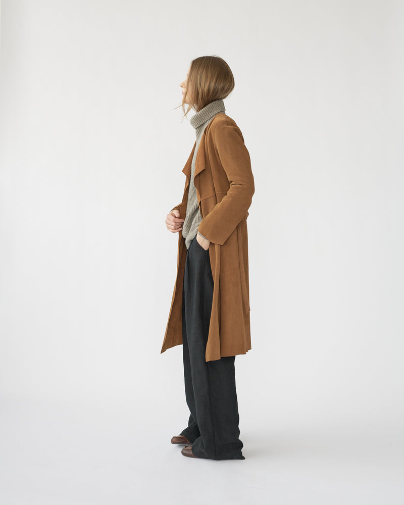 Suede Coat