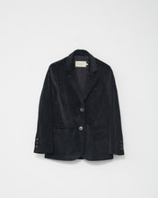 Corduroy straight blazer