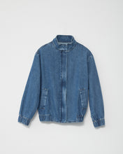 Hemp/cotton denim jacket