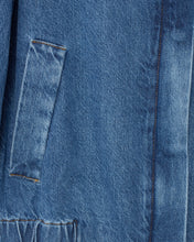 Hemp/cotton denim jacket