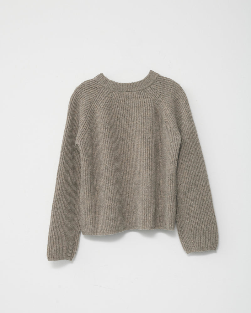 Shetlands wool long sleeve jumper