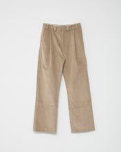 Corduroy box trousers