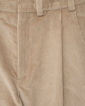Corduroy box trousers