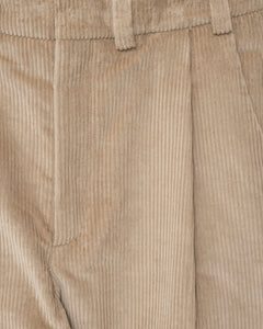 Corduroy box trousers