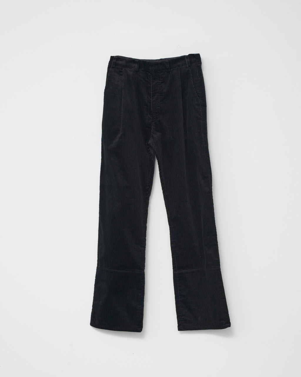 Corduroy box trousers