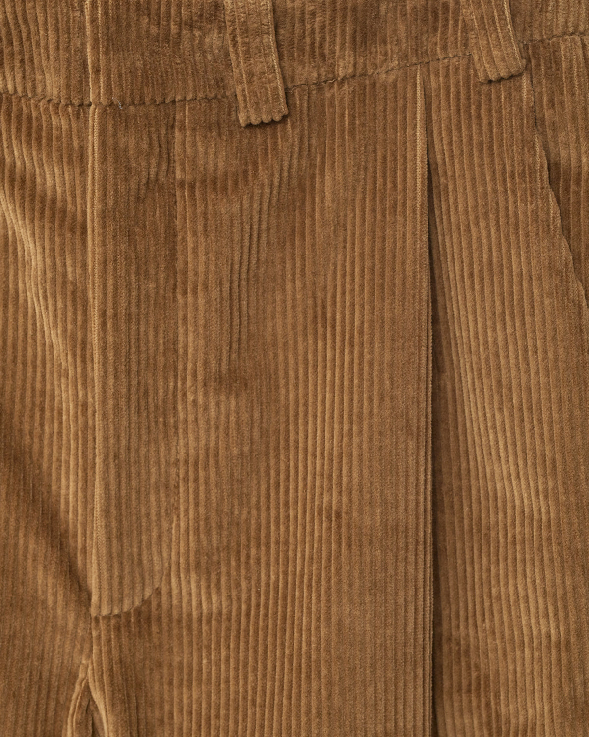 Corduroy trousers Tobacco