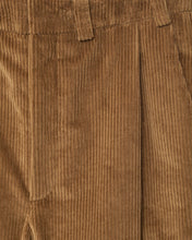 Corduroy box trousers
