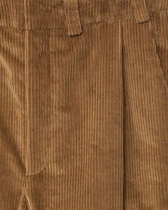 Corduroy box trousers