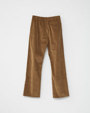 Corduroy box trousers
