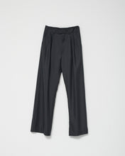 Fine Wool Wide Box Trousers
