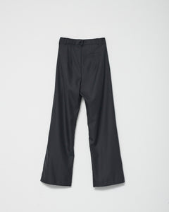 Fine Wool Wide Box Trousers